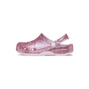 Toddler Classic Chunky Glitter Clog in Pink Milk