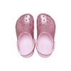 Toddler Classic Chunky Glitter Clog in Pink Milk