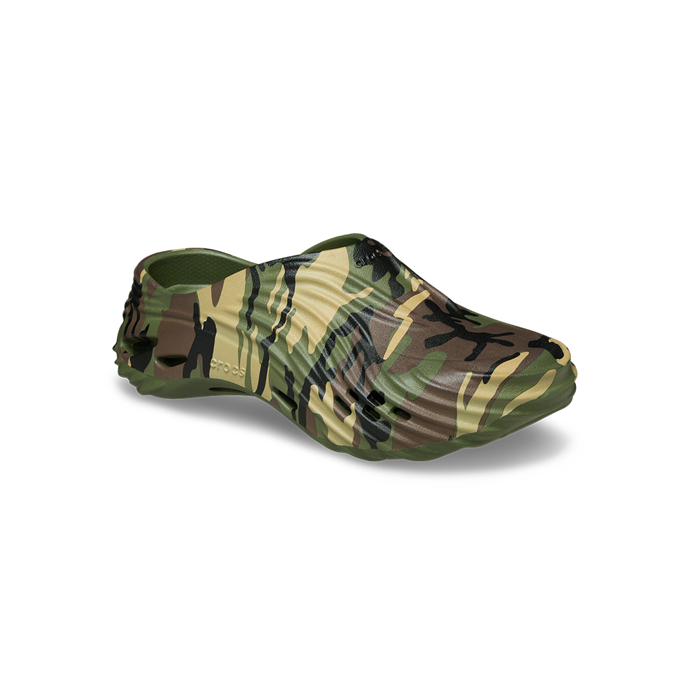 Echo Camo Wave in Army Green Multi