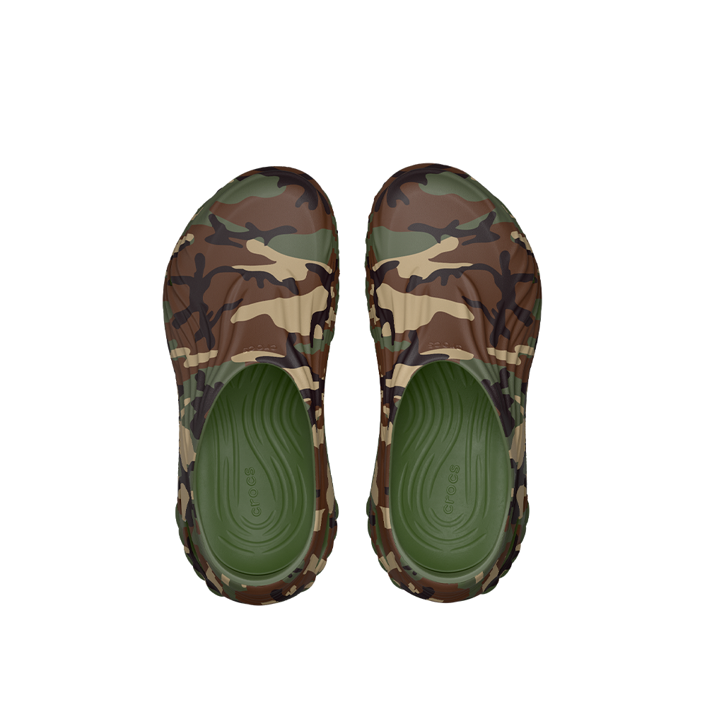 Echo Camo Wave in Army Green Multi