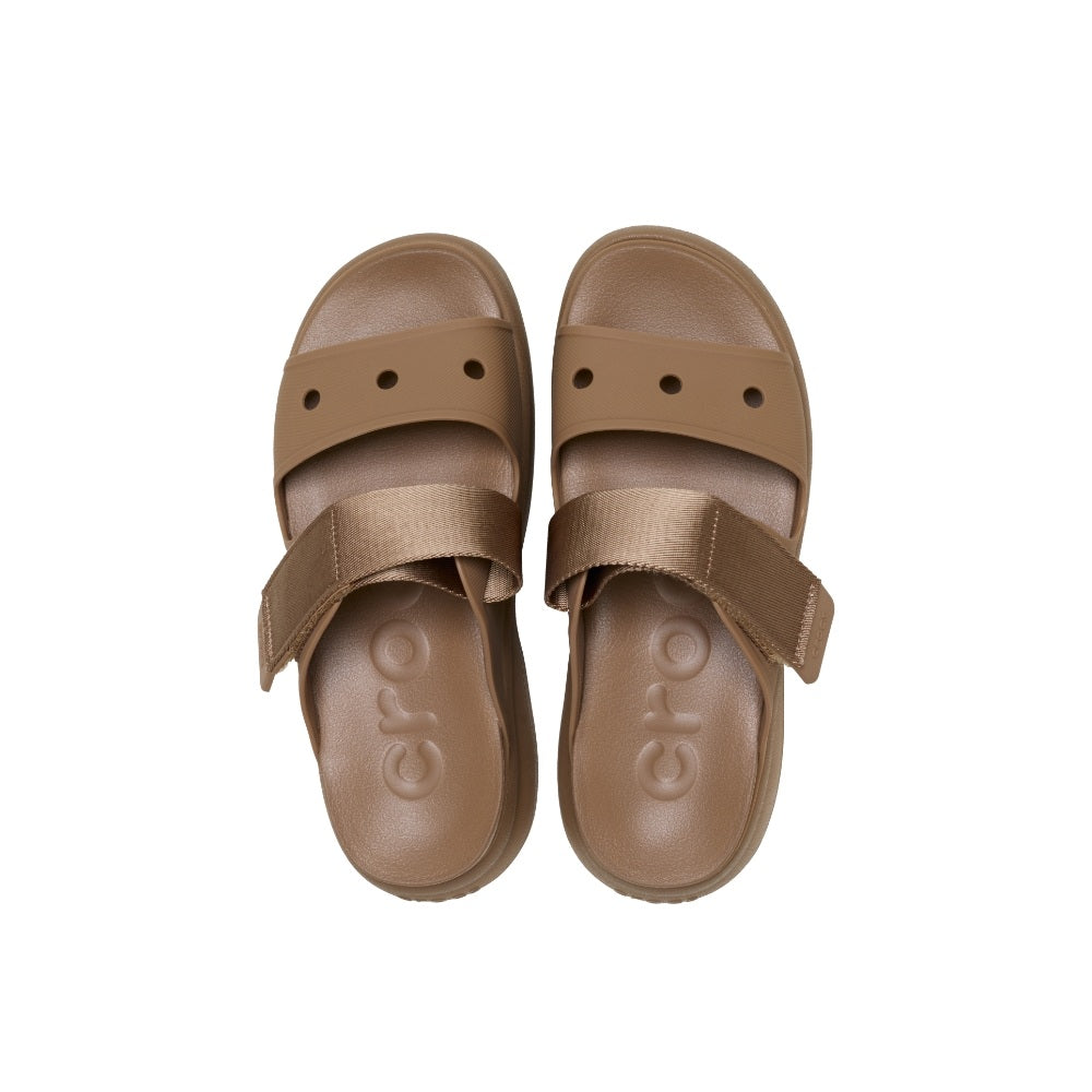 Women's Soho Two Strap Sandal in Sepia