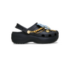 Classic Platform Denim Glitz Clog in Black