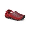Classic Platform Denim Glitz Clog in Court Red