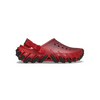 Classic Platform Denim Glitz Clog in Court Red