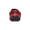 Classic Platform Denim Glitz Clog in Court Red