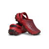Classic Platform Denim Glitz Clog in Court Red