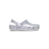 Kids' Classic Dazzle Glitter Clog in Silver