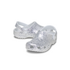 Kids' Classic Dazzle Glitter Clog in Silver