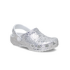 Kids' Classic Dazzle Glitter Clog in Silver