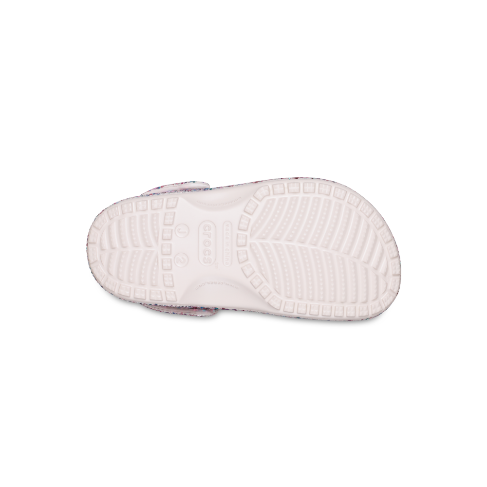 Kids' Classic Dazzle Glitter Clog in Cocoa Cream