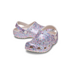 Kids' Classic Dazzle Glitter Clog in Cocoa Cream