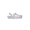 Toddler Classic Dazzle Glitter Clog in Silver