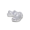 Toddler Classic Dazzle Glitter Clog in Silver
