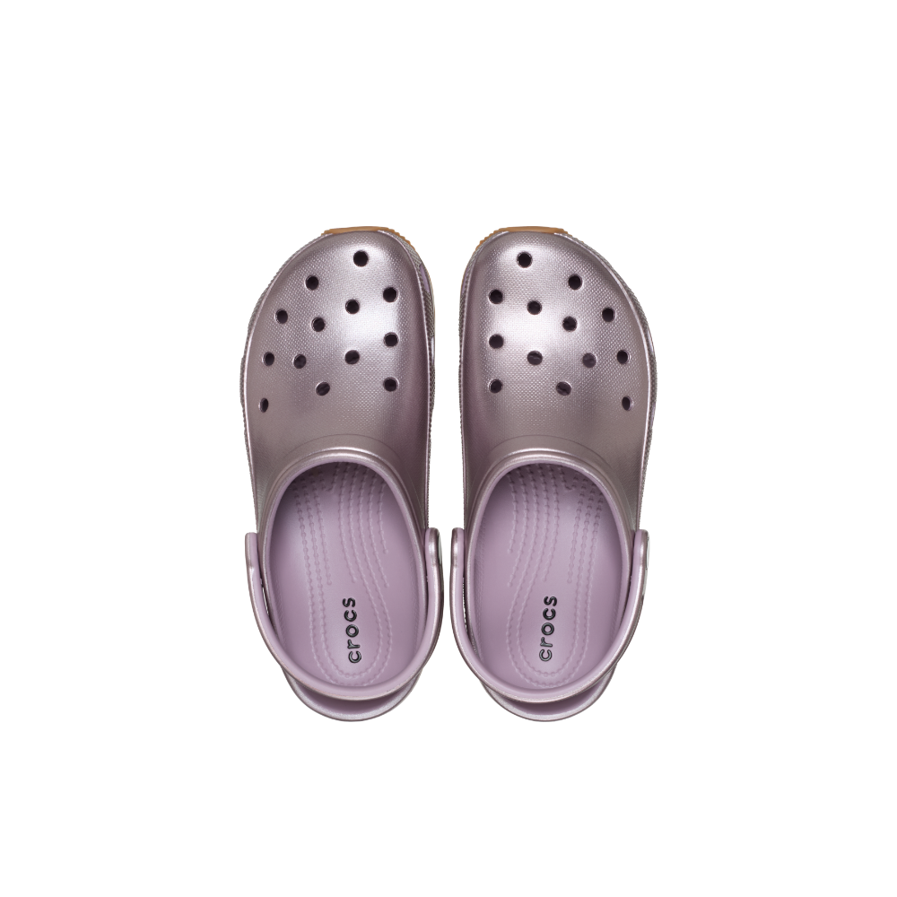 Crocband Metallic Runner in Dusty Lilac