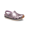 Crocband Metallic Runner in Dusty Lilac