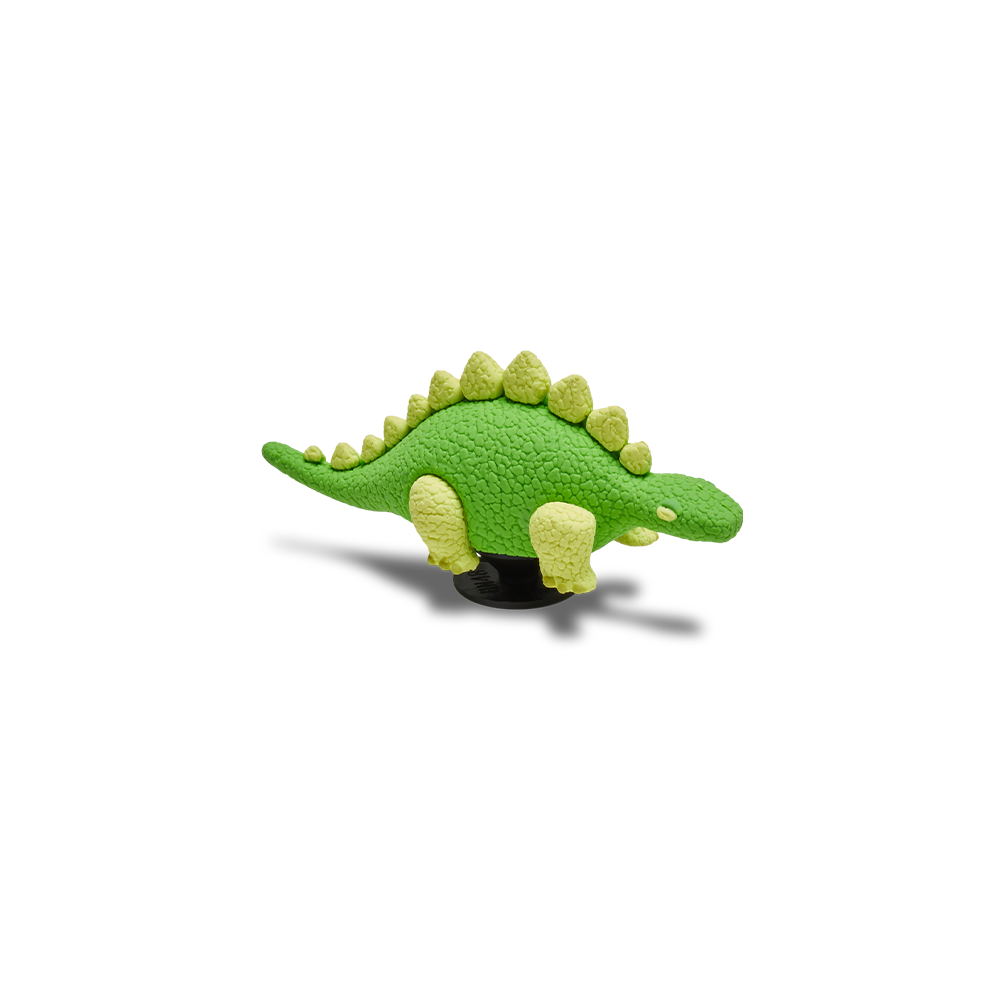 3D Green Dino With Scales 