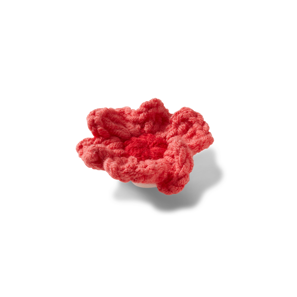 Pink Crochet Flower 