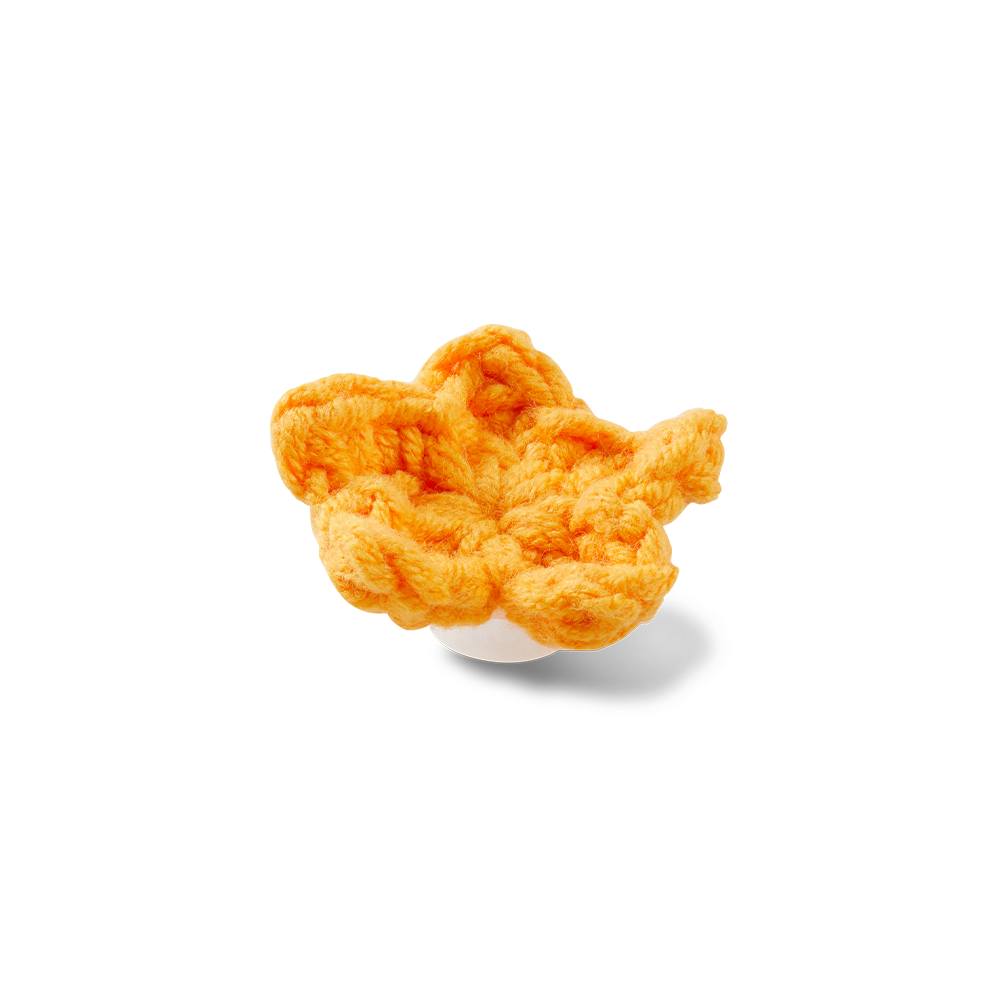 Crafted Crochet Orange Star 