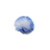 Blue Long Hair Puff 