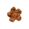 Crafted Crochet Brown Star 