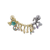 Gold Silver Adjust Charm Chain
