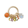 Crafted Crocs Ring Keychain 