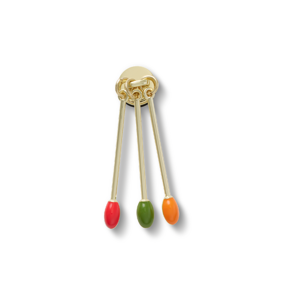 Painted Match Sticks 