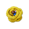 Yellow Crochet Floral 