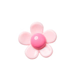 jibbitz charm pink flower (resin)