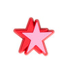 jibbitz double pink star