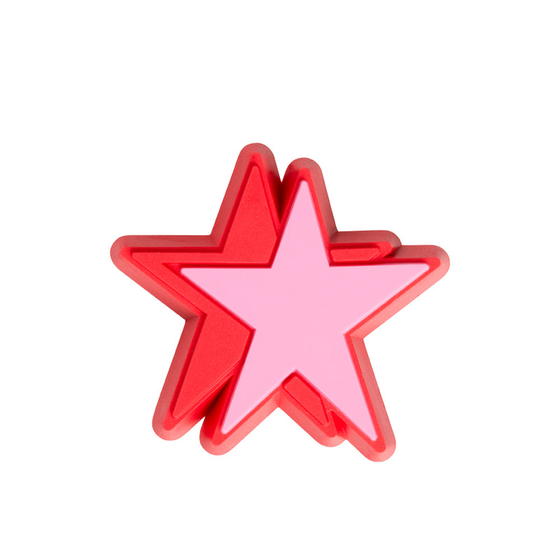 Jibbitz Double Pink Star