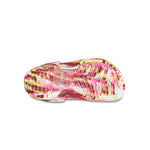 Classic Marbled Clog in Electric Pink Multi