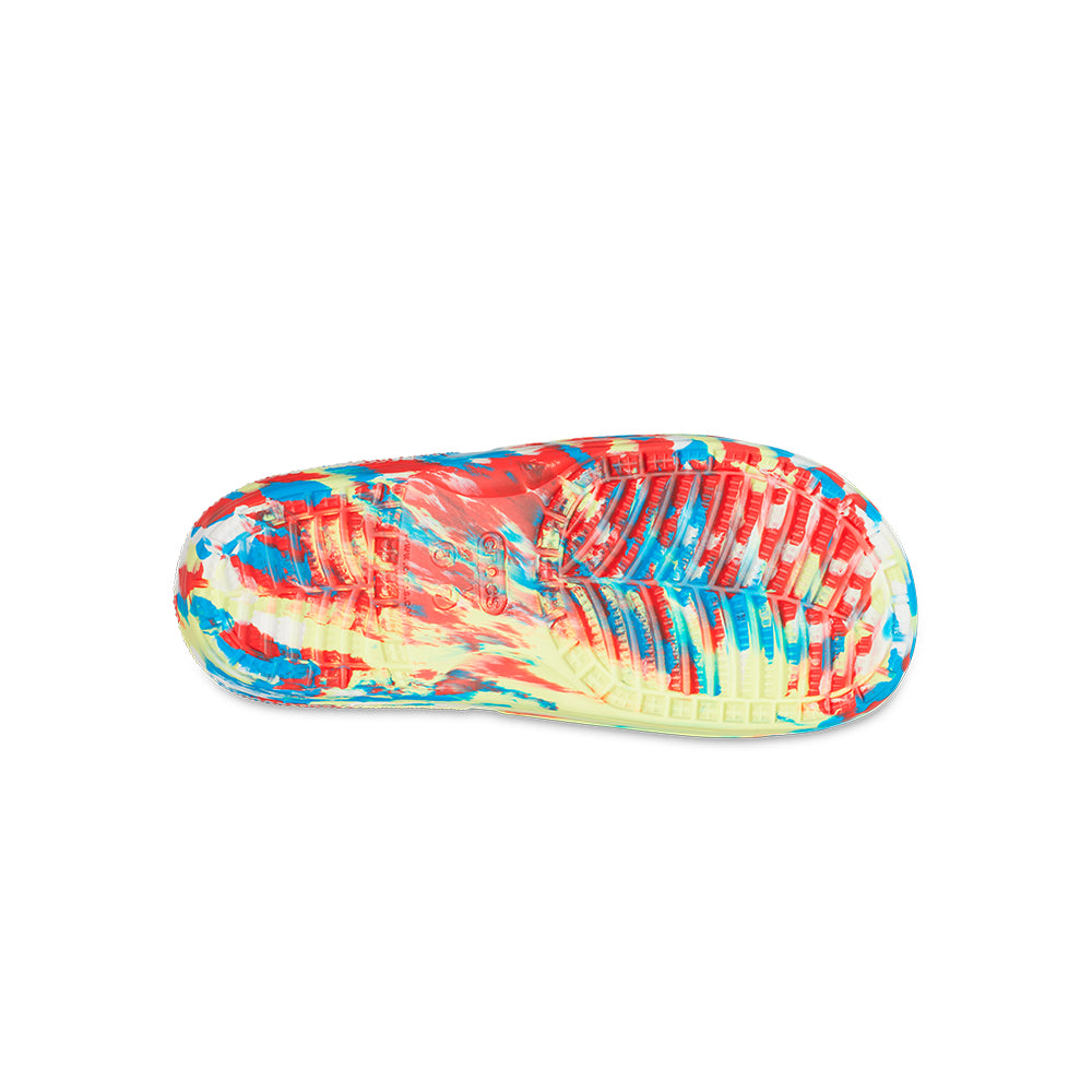 Classic Marbled Slide in Sulphur Multi