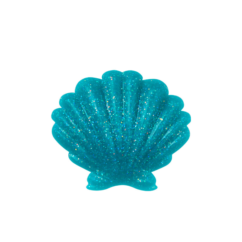 Jibbitz Charm Turquoise Seashel