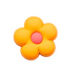 jibbitz charm orange flower
