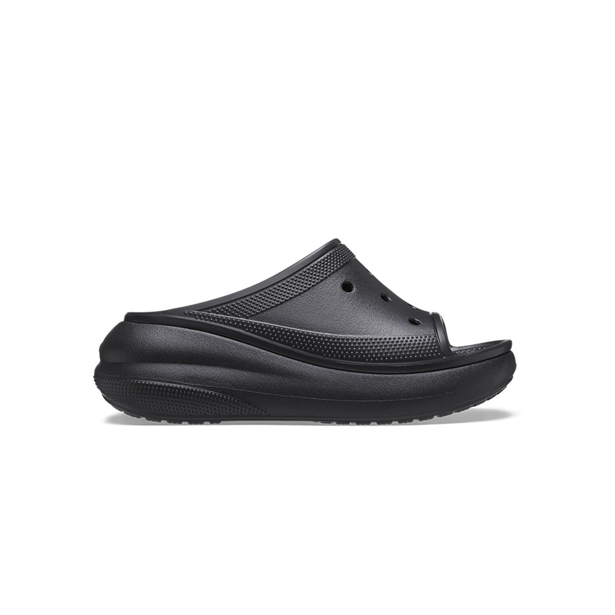 Classic Crush Slide in Black – Crocs Philippines - Main Image