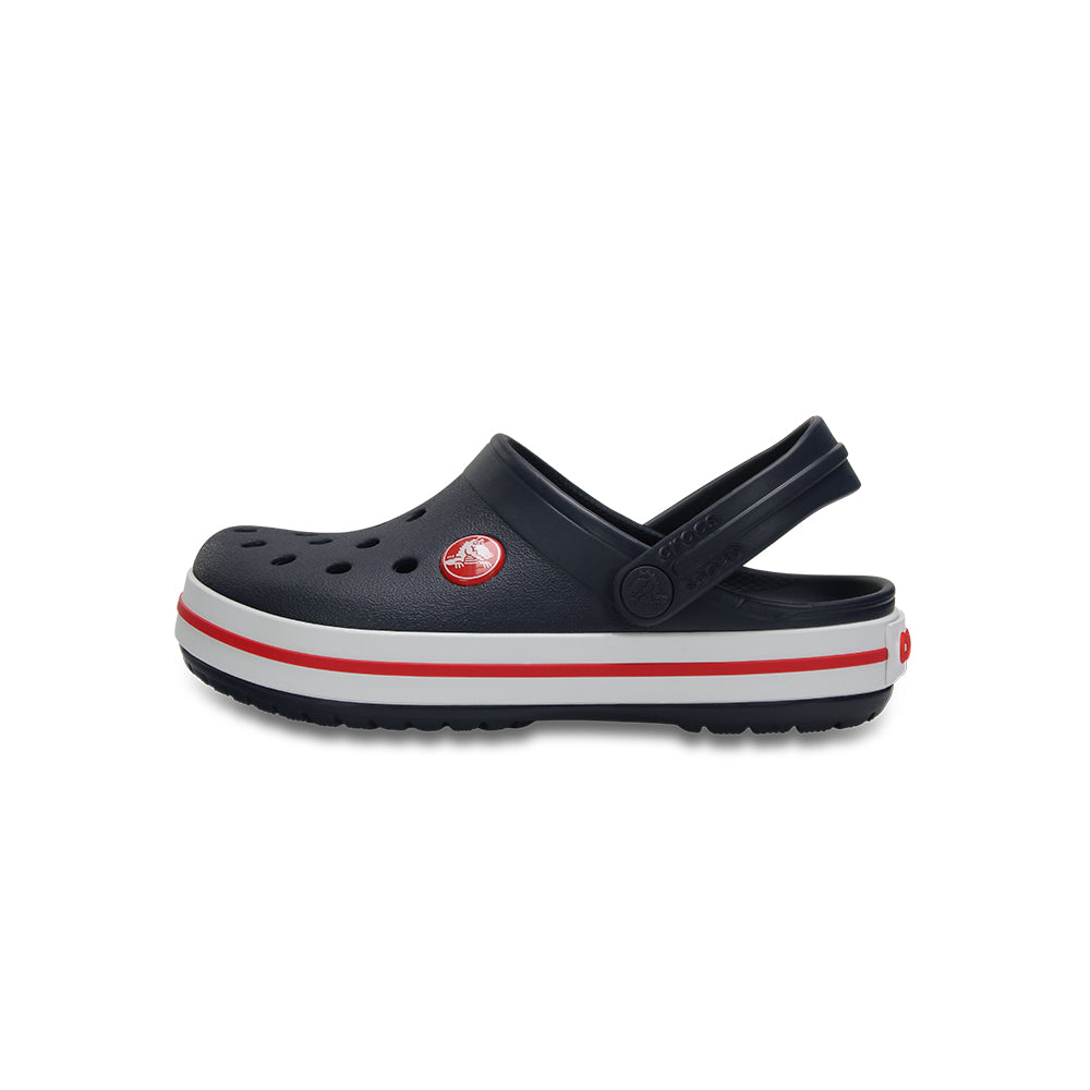 Kids' Crocband Clog in Navy Red - Main Image